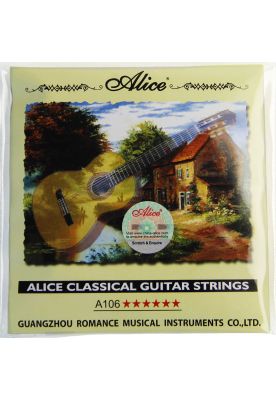 Set de Cuerdas para Guitarra Clasica Alice A106-H