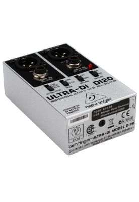 Imagen 2 del producto Caja Directa Activa 2 Canales Behringer DI20
