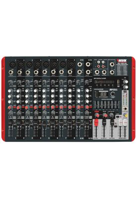 Mixer Amplificado Novik NVK-1200P USB