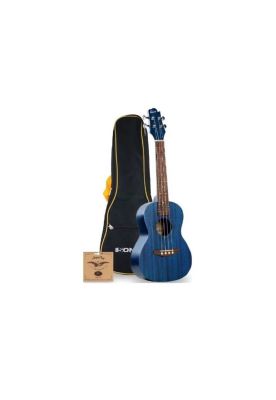 Imagen 2 del producto Ukelele Soprano 21"" con funda Sonun Waimea 8405