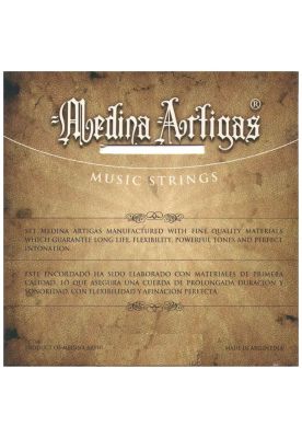 Imagen 2 del producto Set de 10 cuerdas para mandolina Medina Artigas 1400-10