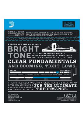 Imagen 2 del producto Cuerdas para bajo D'Addario EXL160-5