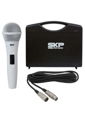 Imagen 2 del producto Micrófono Vocal Dinámico SKP PRO-92 XLR White