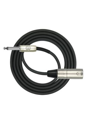 Imagen 2 del producto Cable XLR-Plug 6,3mm de 3 mt Kirlin MPC-281PN/BK 3M