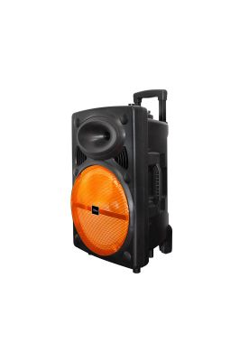 Imagen 2 del producto Parlante Portatil TWS Mlab Rhythm Charger 2 Naranjo