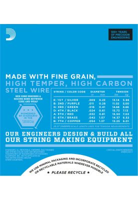 Imagen 2 del producto Cuerdas Guitarra Electrica D'Addaro EXL120 Super Light XL Nickel Wound