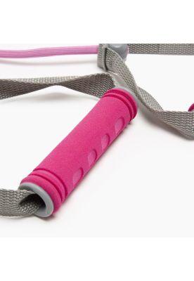 Imagen 2 del producto Elástico De Resistencia Tubular Con Manillas Rosado Everlast