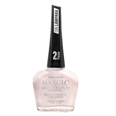 Esmalte Semipermanente Gel Evolution Blanco Nacar