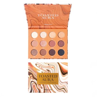 Paleta De Sombras Toasted Aura 12 Color Book
