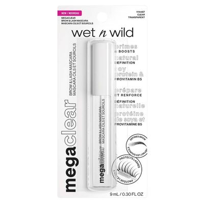 Máscara De Pestañas y Cejas Mega Clear