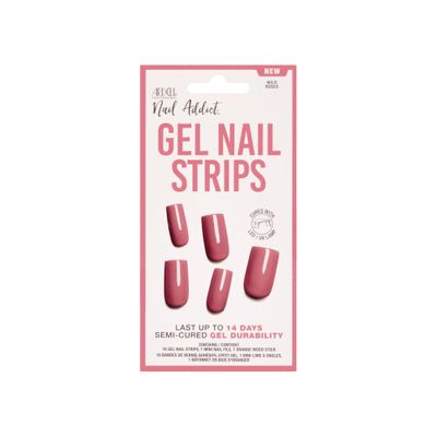 Uñas Adhesivas Gel Nail Strips Wild Roses