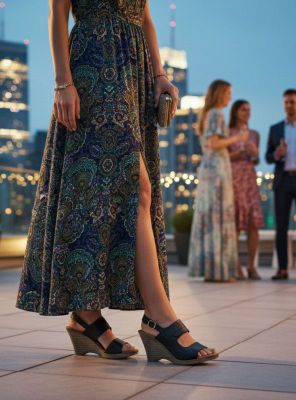 Imagen 2 del producto Sandalia Exs Fiesta Tiras Cuero Negra