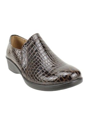 Imagen 2 del producto Zapato New Walk Reptil Café Brillante