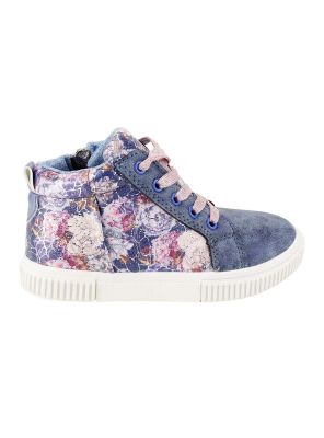 Zapatilla Nat Geo Kids Flores Azul