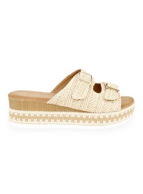 Sandalia Agua de Coco Lavanda Beige