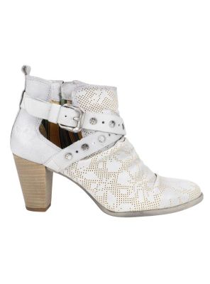 Botín Felmini Abierto Cuero Gris