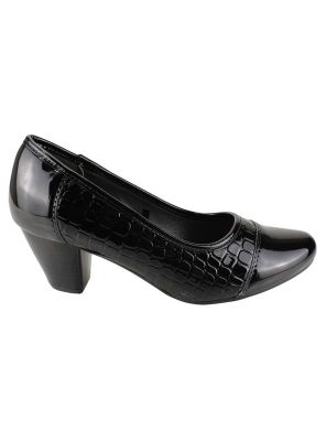 Zapato New Walk Reptil Shine Negro