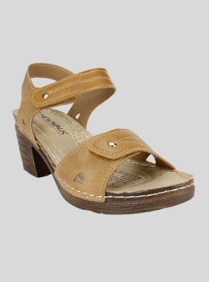 Imagen 2 del producto Sandalia New Walk Velcros Marrón