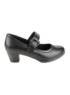 Zapato New Walk Cuequero Correa Negro