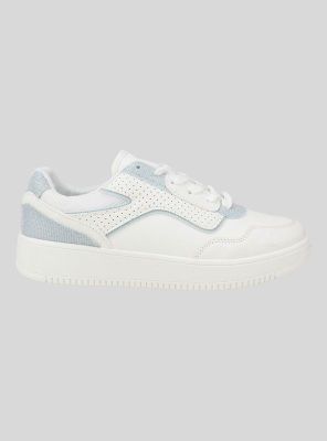 Zapatilla New Walk Brillos Celeste