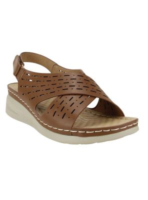 Imagen 2 del producto Sandalia New Walk Troquelado Café