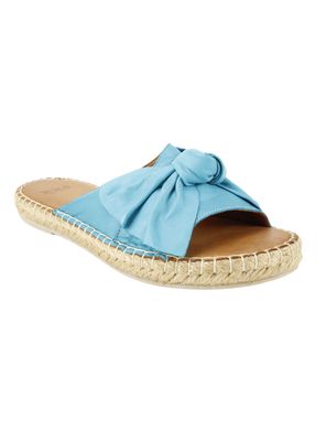 Imagen 2 del producto Sandalia Exs Lazo Cuero Turquesa