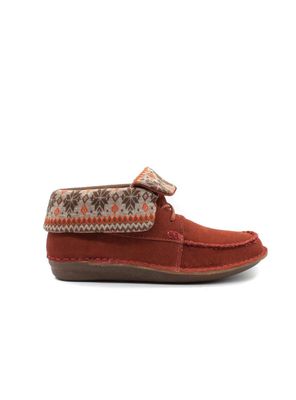 Botín Nat Geo Cuero Naranjo