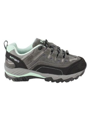 Zapatilla Nat Geo Waterproof Cuero Gris