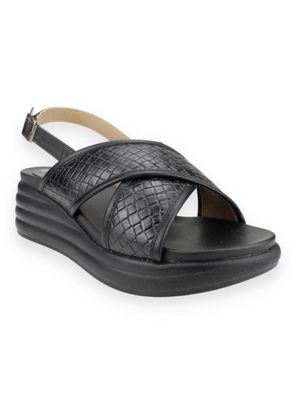 Imagen 2 del producto Sandalia Cintas Cruzadas Negra