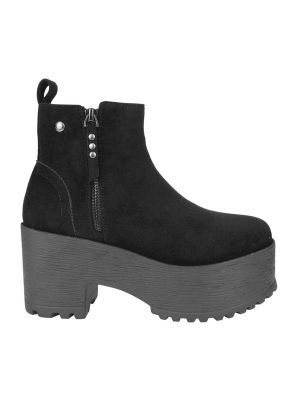 Botín New Walk Bilbao Plataforma Negro