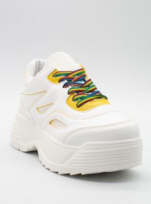 Zapatilla New Walk Multicolor Amarillo