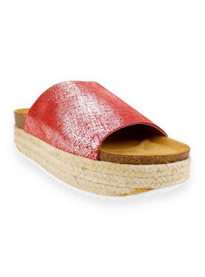 Imagen 2 del producto Sandalia Plakton Plataforma Roja