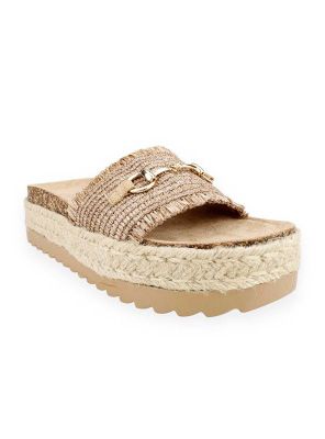 Imagen 2 del producto Sandalia New Walk Marrón Plataforma