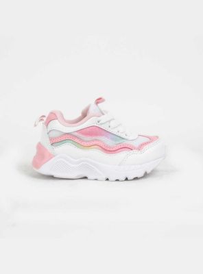 Imagen 1 del producto Zapatilla Nat Geo Kids Arcoíris Rosa