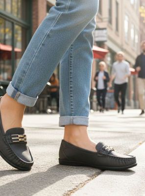 Imagen 2 del producto Mocasín New Walk Hebilla Gris