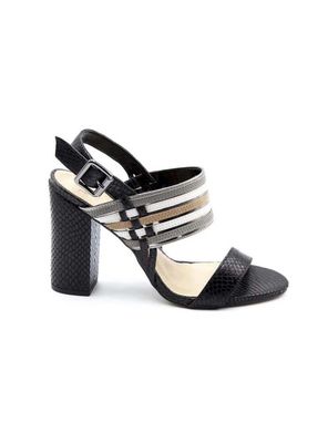 Zapato Versace 1969 Cuero Negro