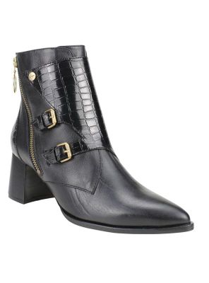 Imagen 2 del producto Botín Exs Broches Cuero Negro