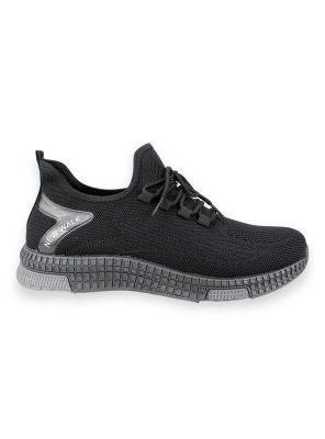 Zapatilla New Walk Casual Mesh Negra