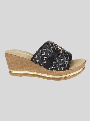 Imagen 1 del producto Sandalia New Walk Tejidos Negra