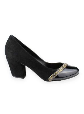 Zapato Exs Fiesta Gamuza Negro