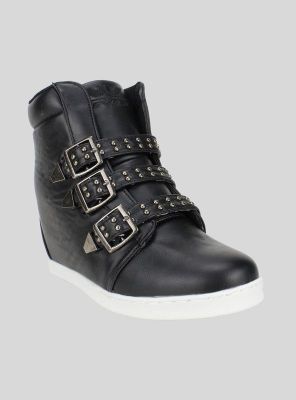 Imagen 2 del producto Zapatilla New Walk Broches Negra