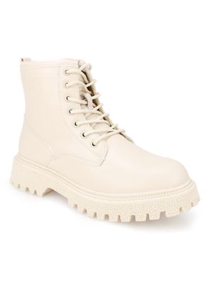 Imagen 2 del producto Botín New Walk Combat Militar Blanco