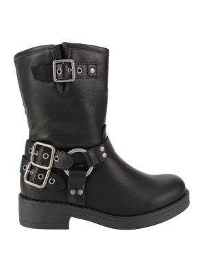 Botín Agua de Coco Motoquero Negro