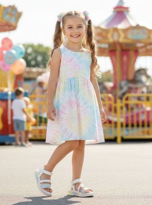 Imagen 2 del producto Sandalia Nat Geo Kids Arcoíris Blanca