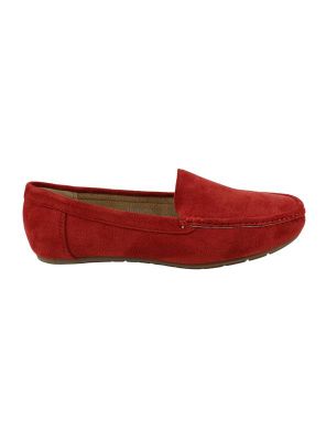 Mocasín New Walk Slip On Confort Rojo