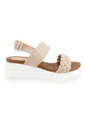 Sandalia New Walk Beige