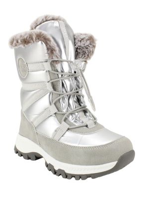 Imagen 2 del producto Bota Nat Geo Kids de Nieve Plateada