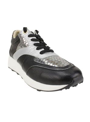 Imagen 2 del producto Zapatilla Exs Puntos Cuero Negra