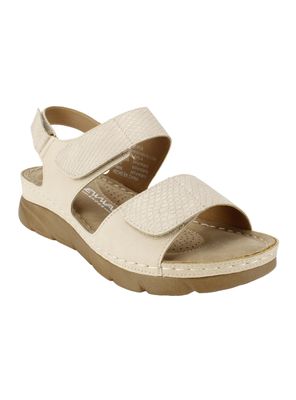 Imagen 2 del producto Sandalia New Walk Velcro Reptil Beige
