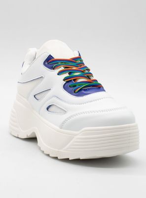 Imagen 1 del producto Zapatilla New Walk Multicolor Blanca